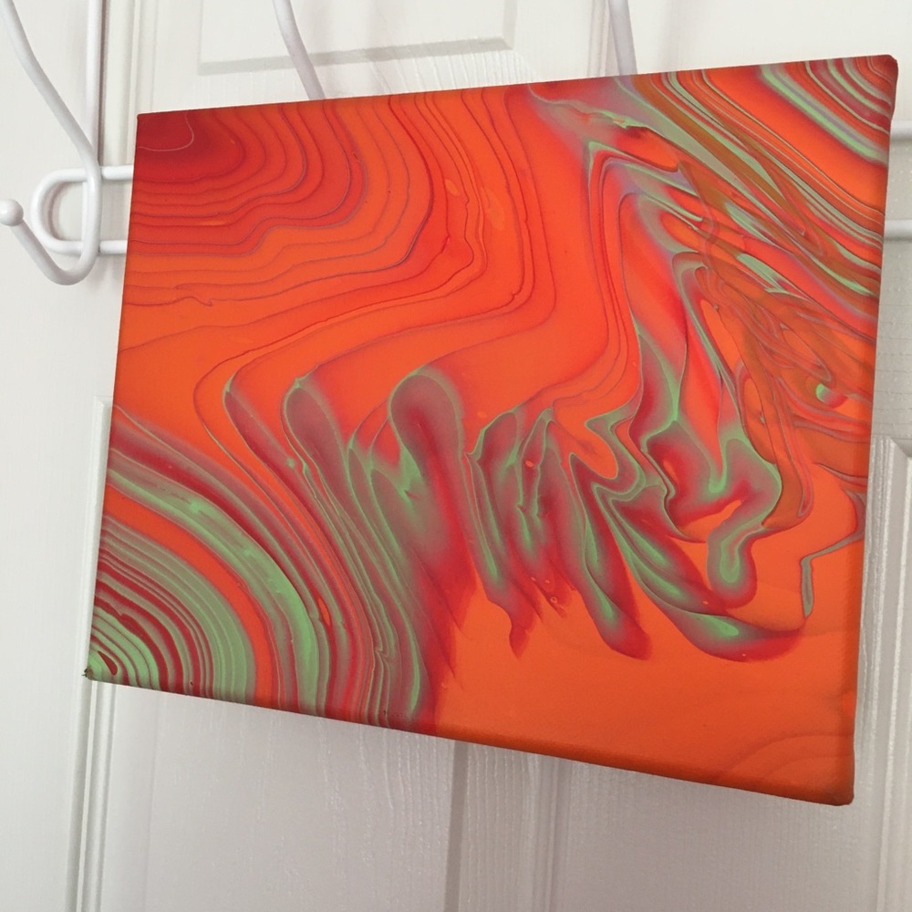 8”x10” Abstract Painting - Picture 3 of 7